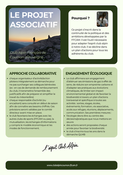 Projet associatif Projet associatif